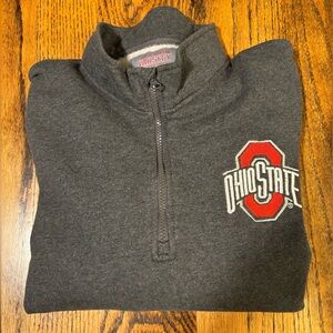 Ohio State - Quarter Zip Sweatshirt - XL